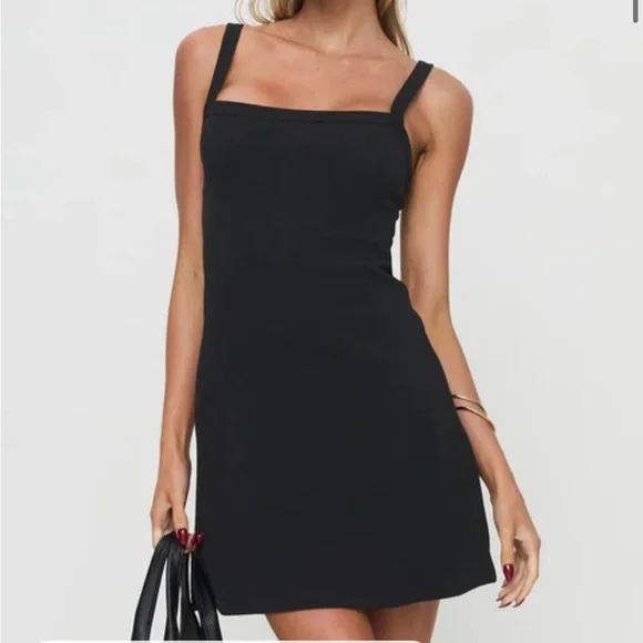 strapless open back dress Galvis Mini Dress White main image 1